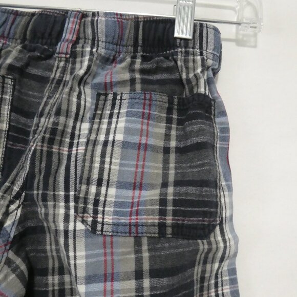 GYMBOREE | size 7 | Cotton Plaid Shorts | Front and Back Pockets - Picture 11 of 14